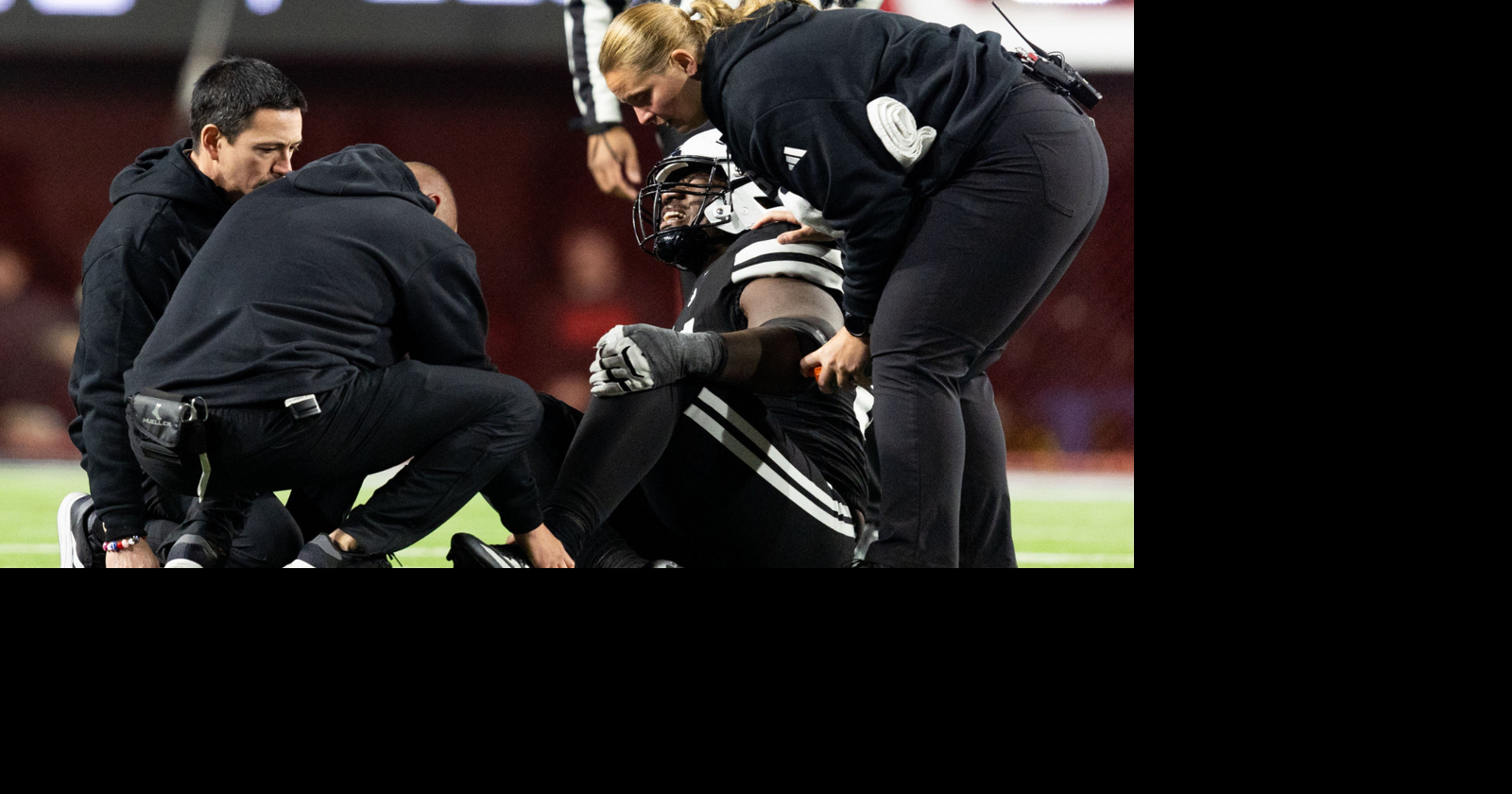 Elijah Pritchett latest Nebraska offensive tackle to battle injury