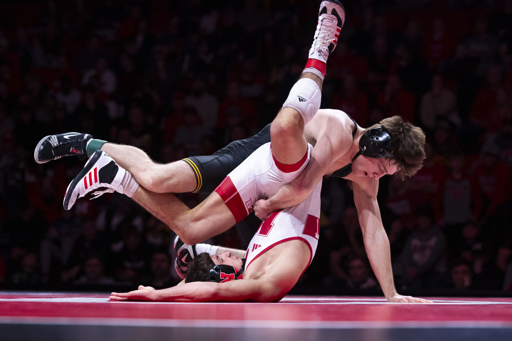 Iowa Pulls Away From Nebraska To Win Wrestling Showdown