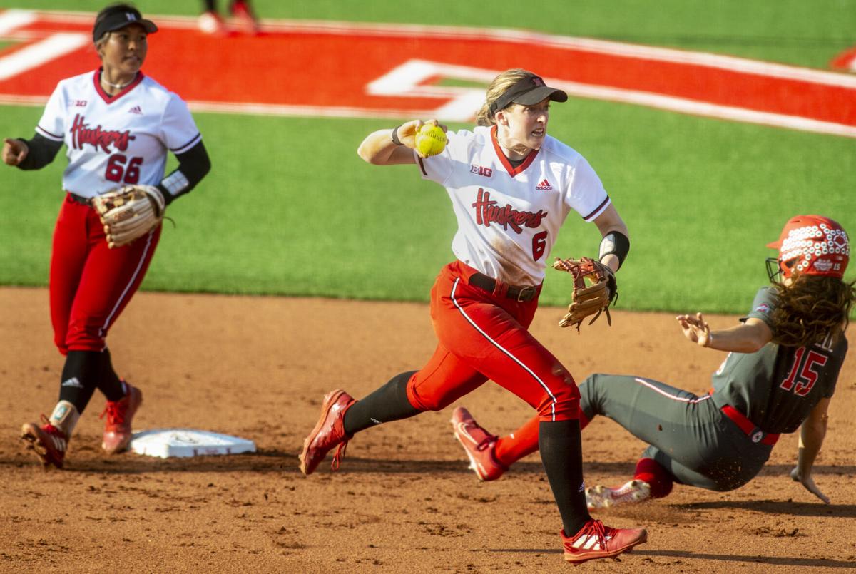 Nebraska softball can't break through, falls to Ohio State