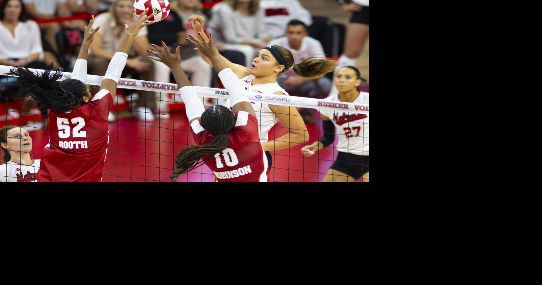 NebraskaWisconsin volleyball match has record TV viewers