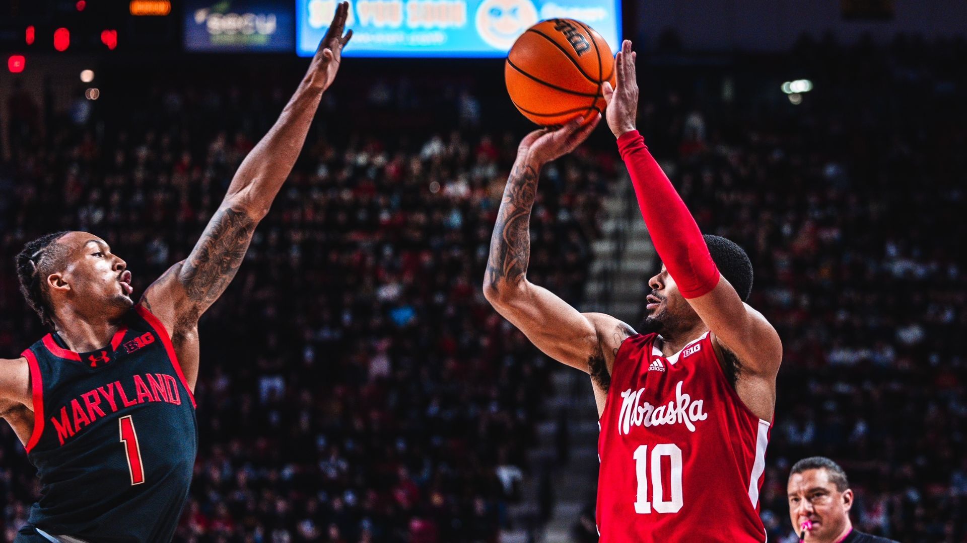 Nebraska Basketball Falls To Maryland