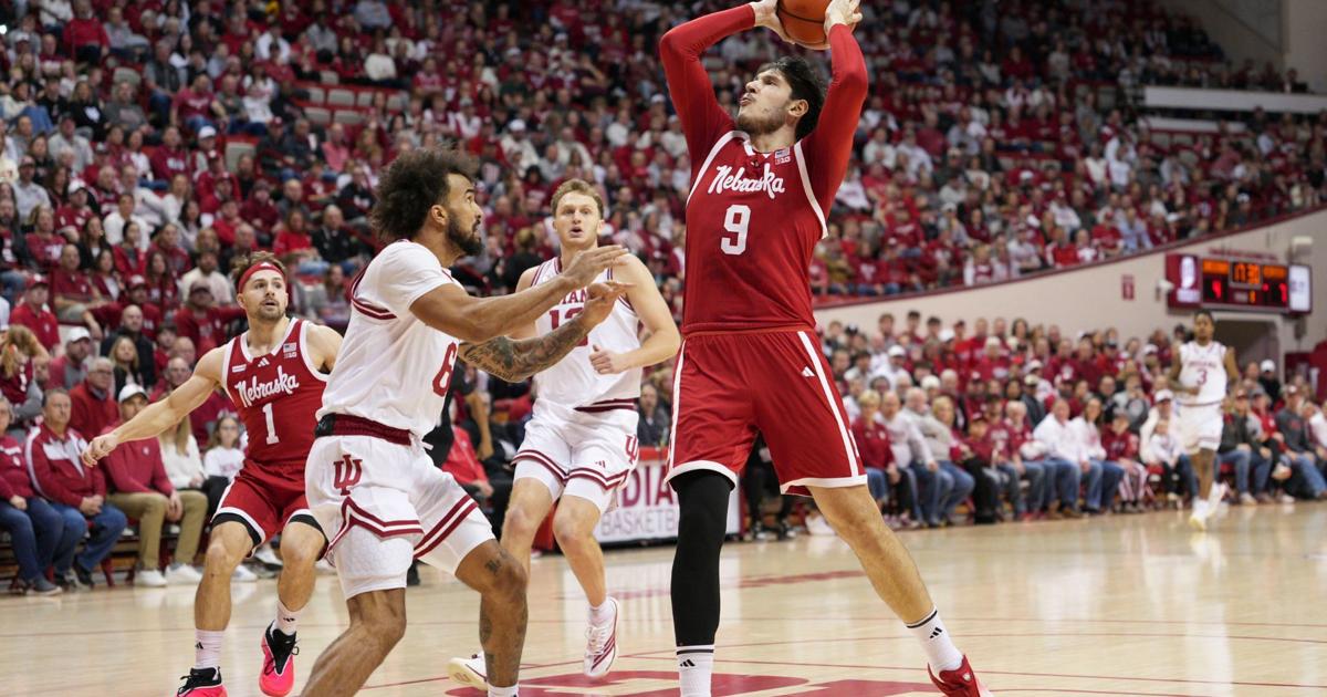 Nebraska Rally Anthony Moore: Nebraska Basketball survives Indiana rally