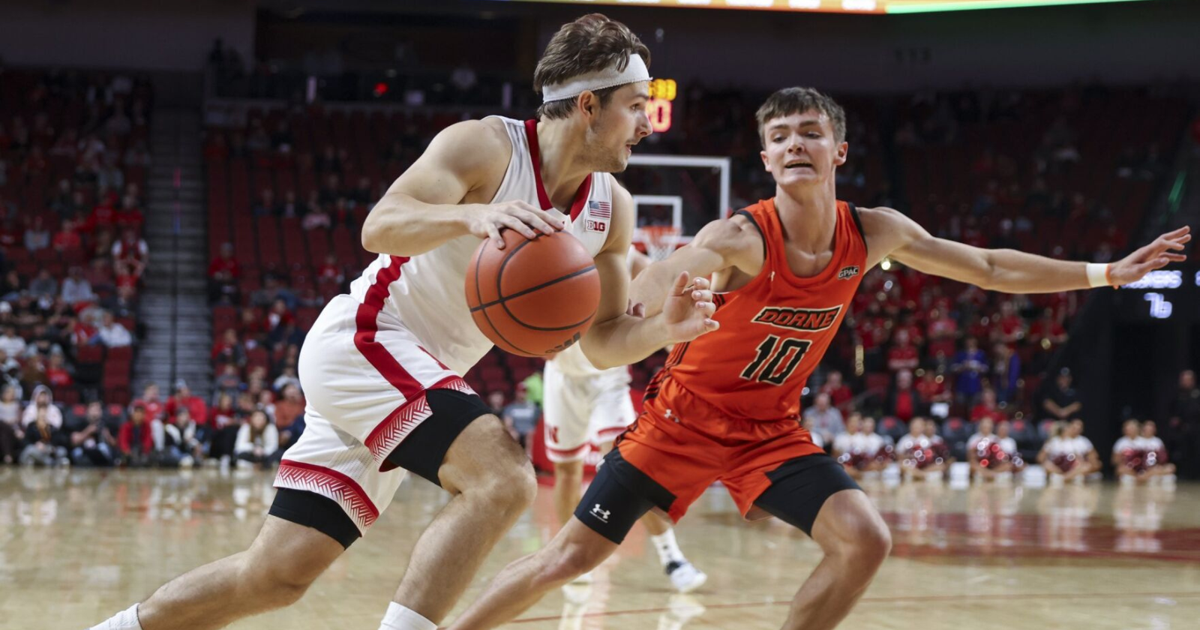 Nebraska's Sam Hoiberg was thrown into the fire last season. This year ...