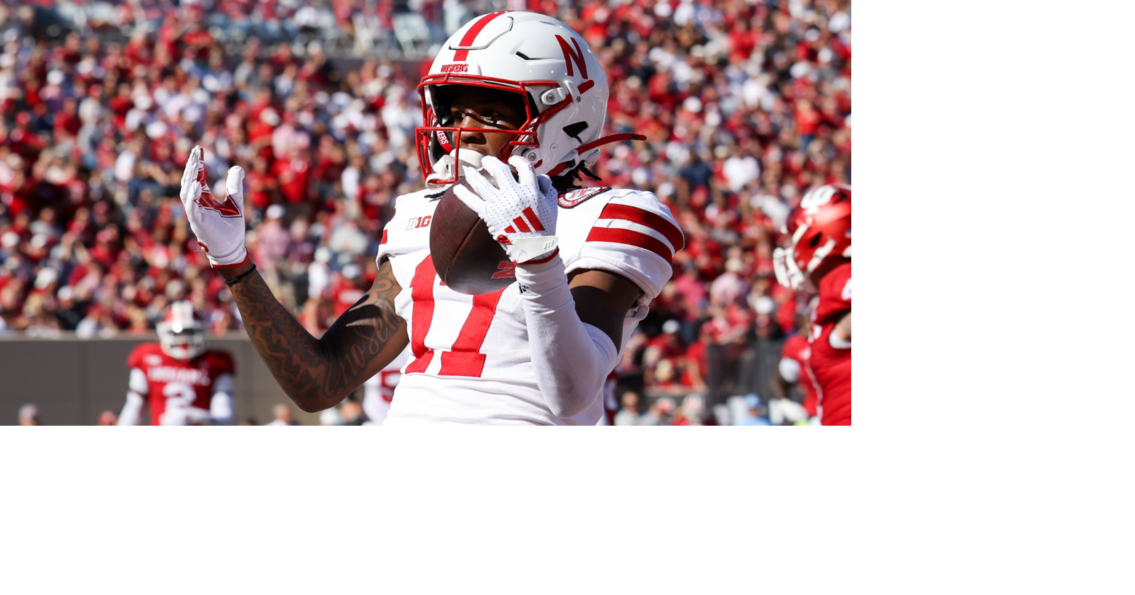 Nebraska receivers, tight ends improved — but didn't max out