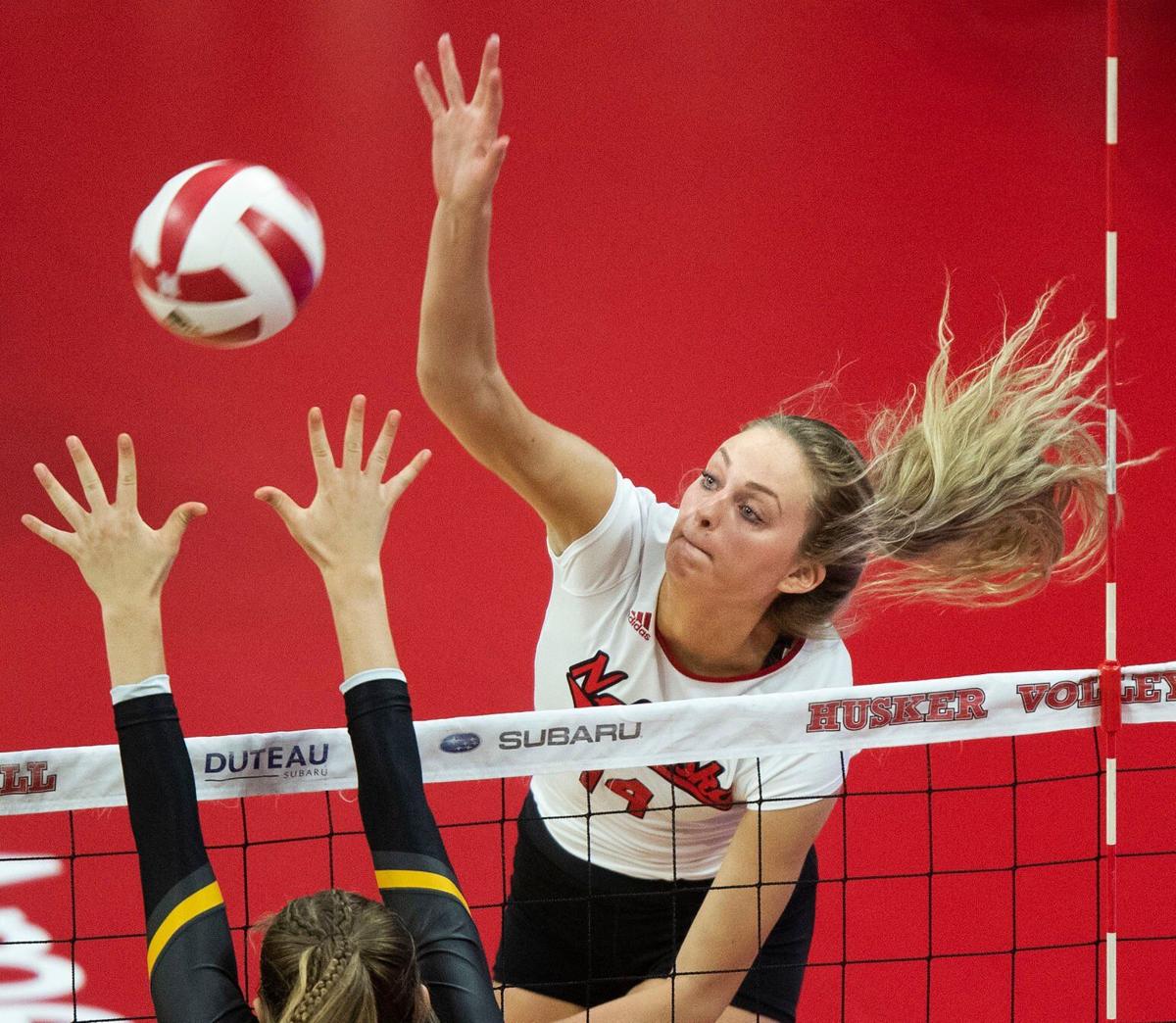 Nebraska Volleyball Hayden Mendelson Number 44 Jersey