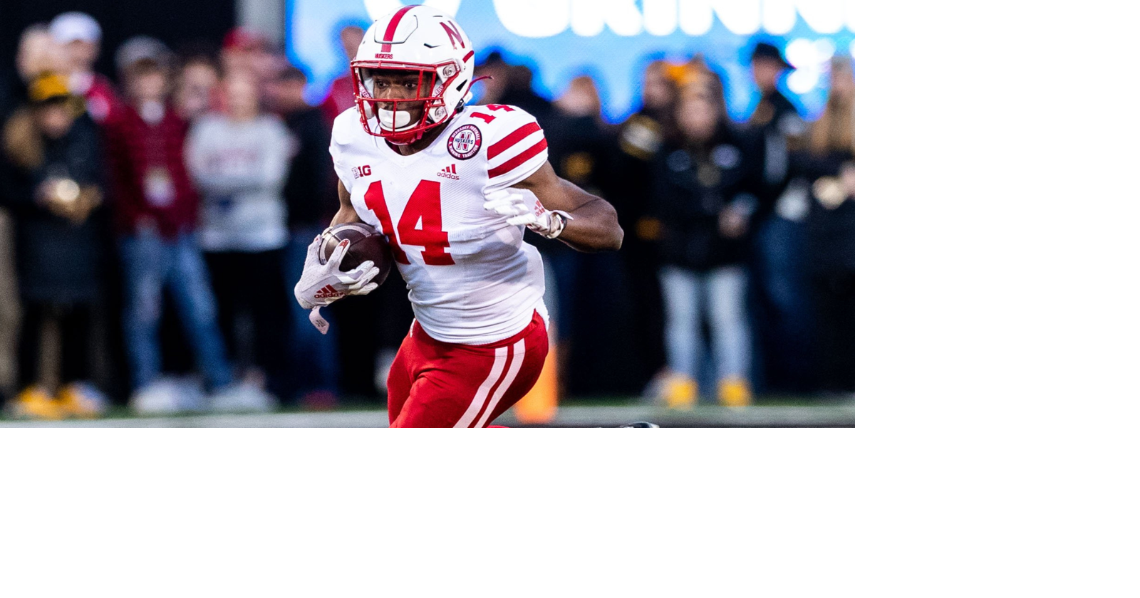 Nebraska's Rahmir Johnson ready for running back race