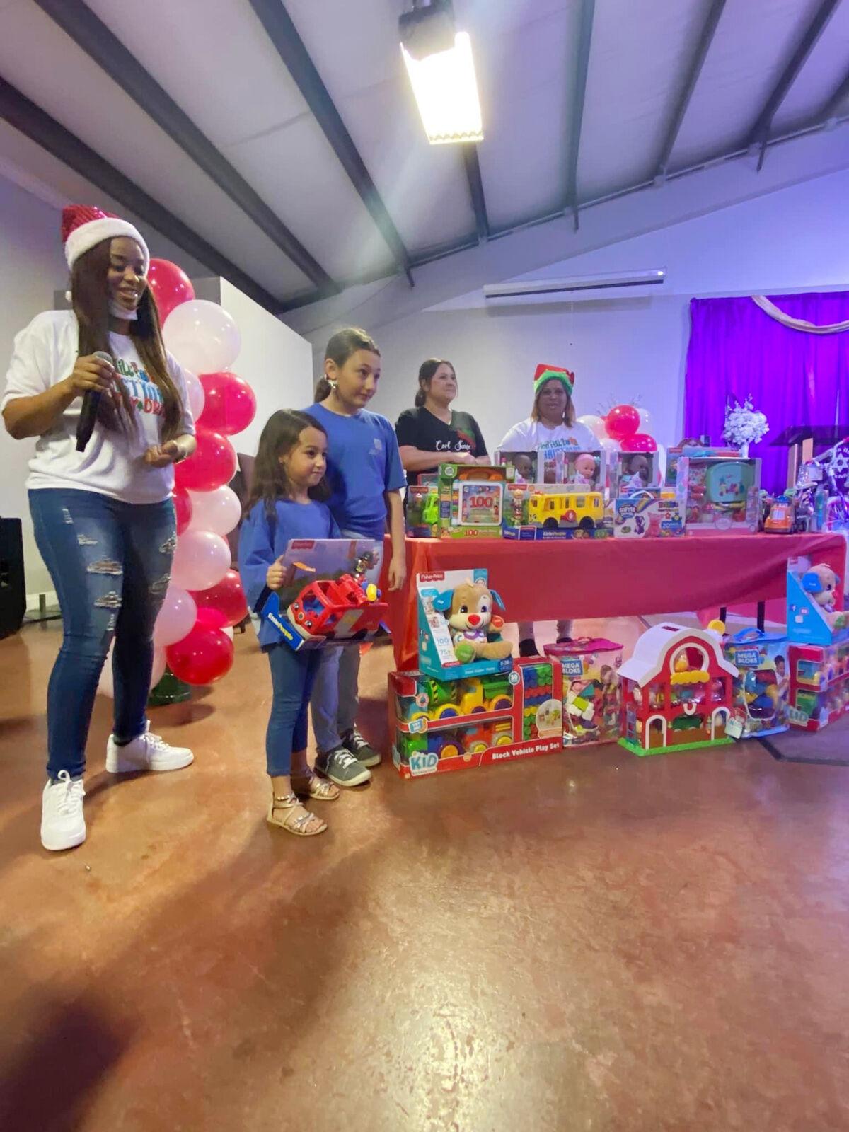 Zion Hill toy giveaway brings joy to nearly 300 kids
