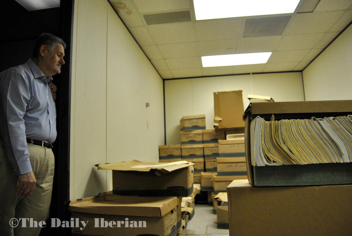Iberia Parish Clerk of Court s Office running out of room for records