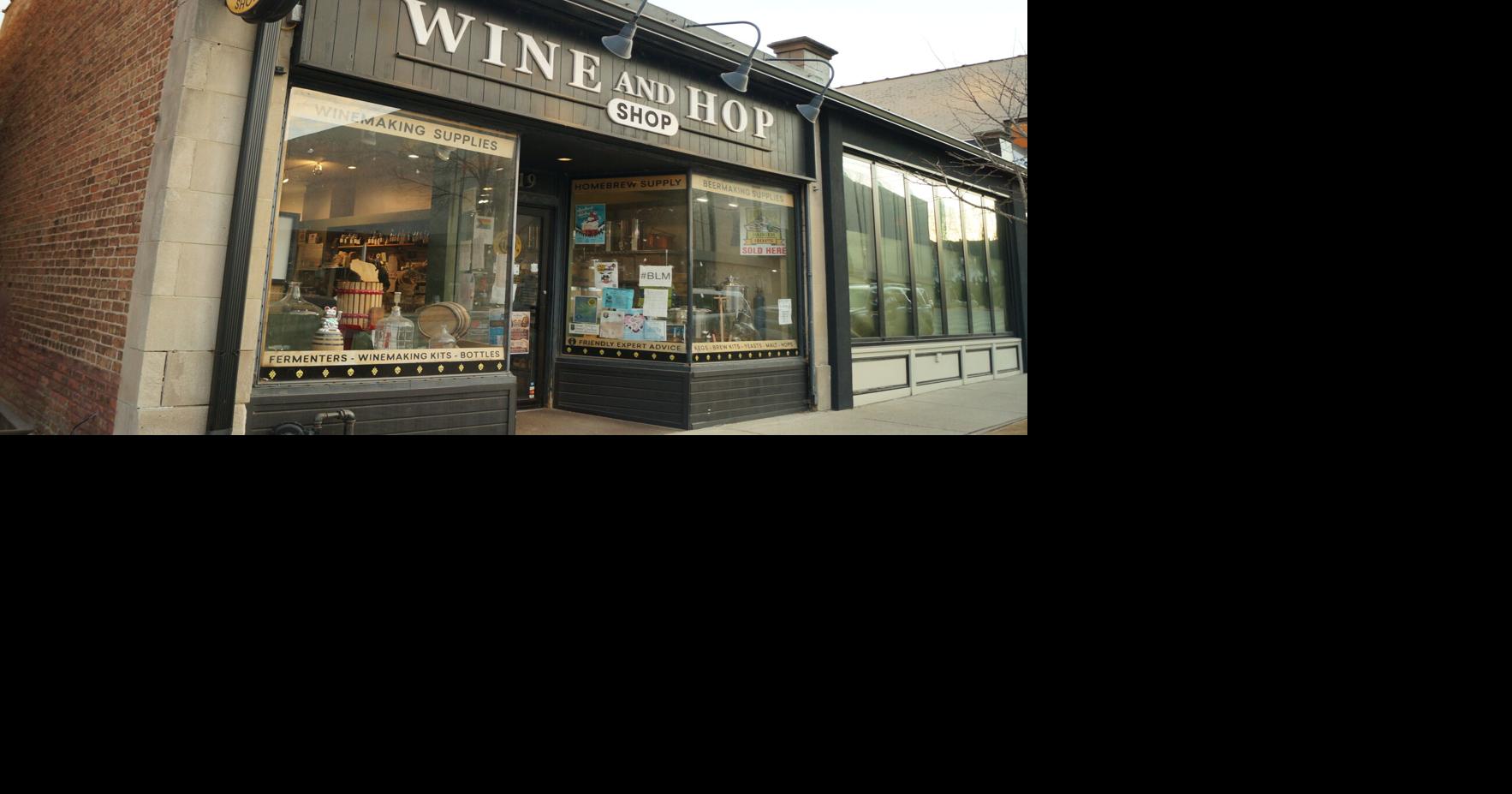 New owner of Wine and Hop Shop bubbling with ideas