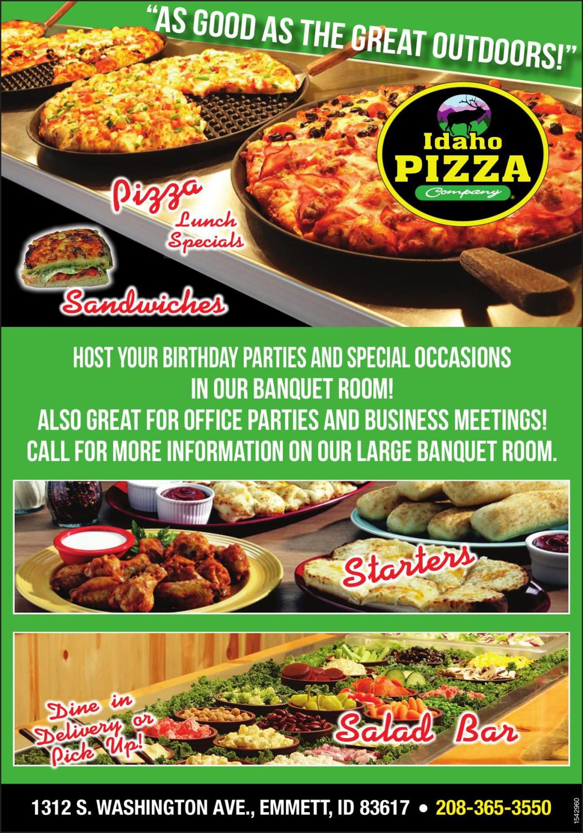 Idaho pizza company coupons