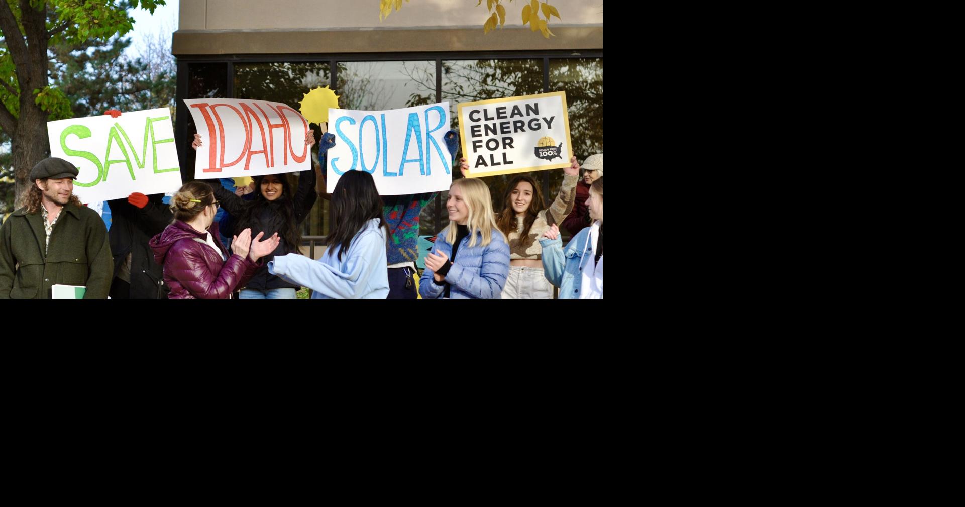 Students, advocates and public rally for solar power | News ...
