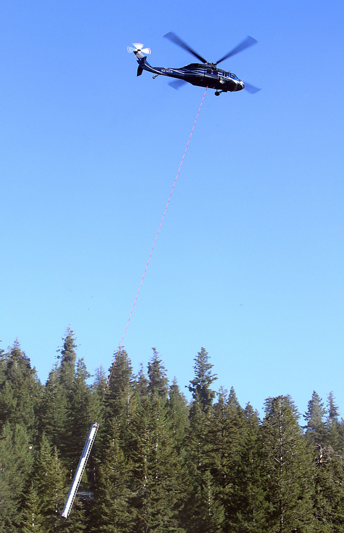 New Ski Lift Towers Whirl In To Bogus Basin Local News