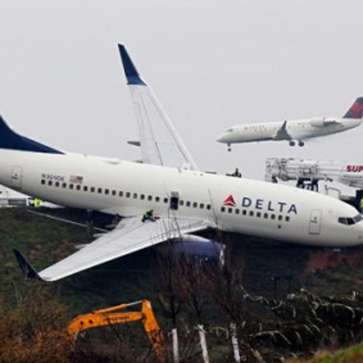 Jet rolls off taxiway at world's busiest airport | Complete ...