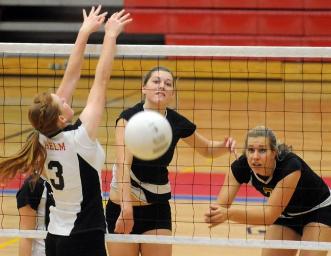 Nampa Christian Vs. Melba Volleyball Sports