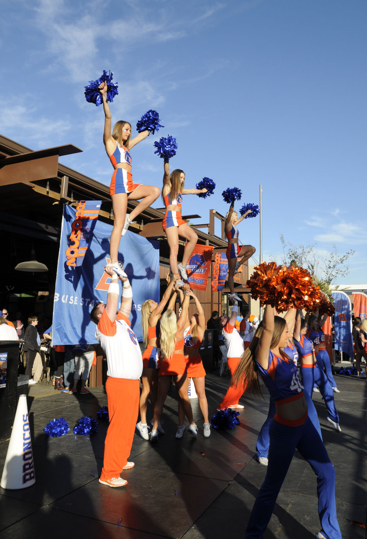 Boise State Fiesta Bowl Pep Rally Blue Turf Sports