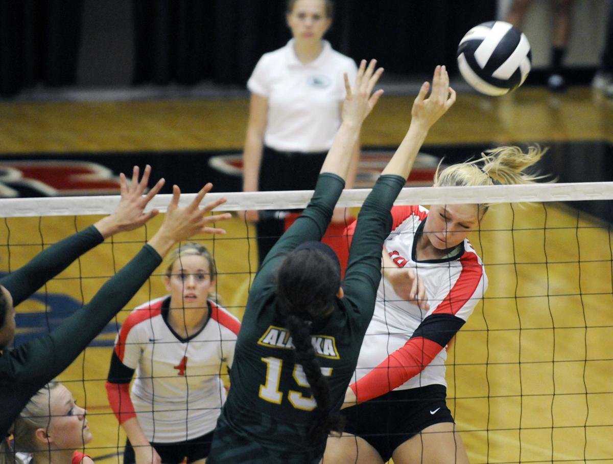 No 23 Northwest Nazarene Vs Alaska Anchorage Volleyball Photos 0736