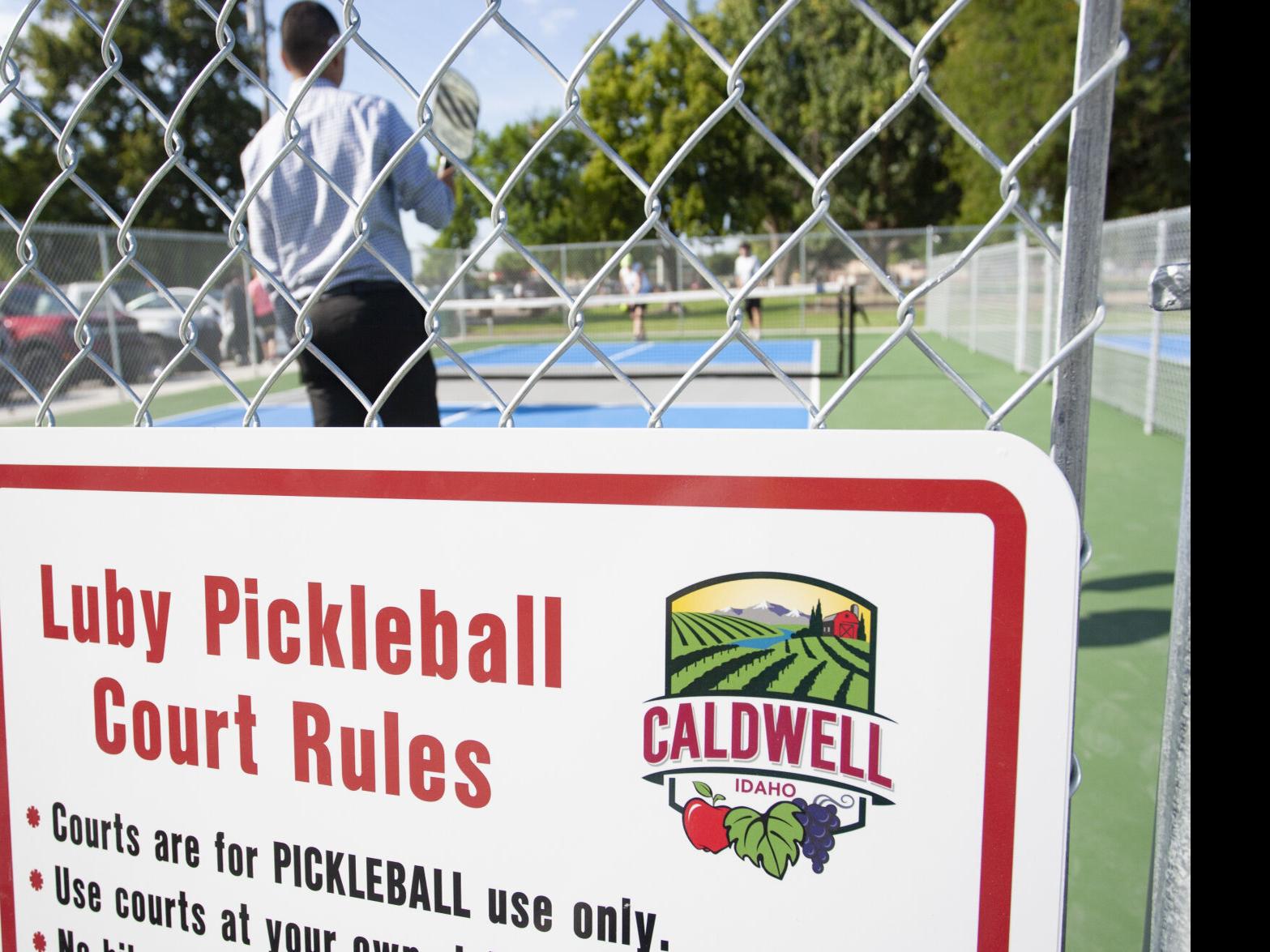 Finally': New pickleball courts draw in crowd at Caldwell park | Local News  | idahopress.com