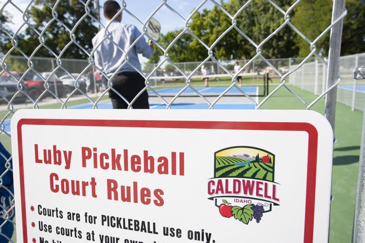 #39 Finally #39 : New pickleball courts draw in crowd at Caldwell park Local