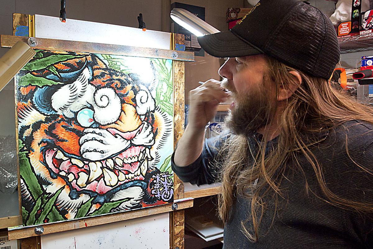 Lowbrow And Proud Of It Artist Noble Hardesty Idaho Press