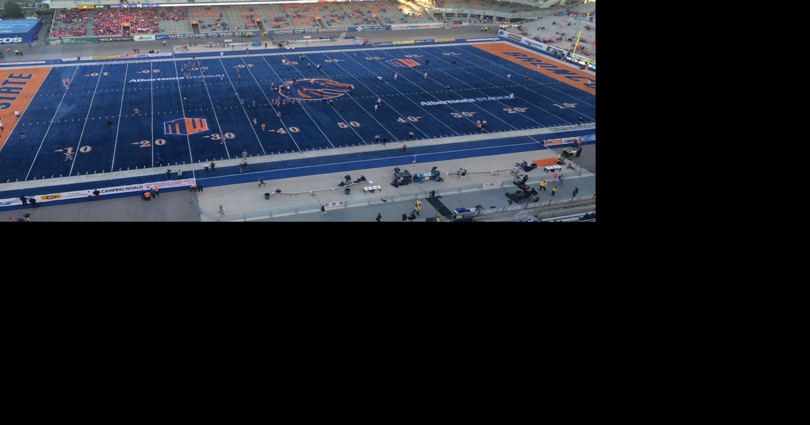 Live from Albertsons Stadium Boise State 55, BYU 30, FINAL Boise