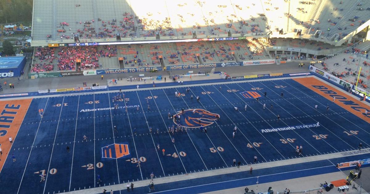 Live from Albertsons Stadium Boise State 55, BYU 30, FINAL Boise