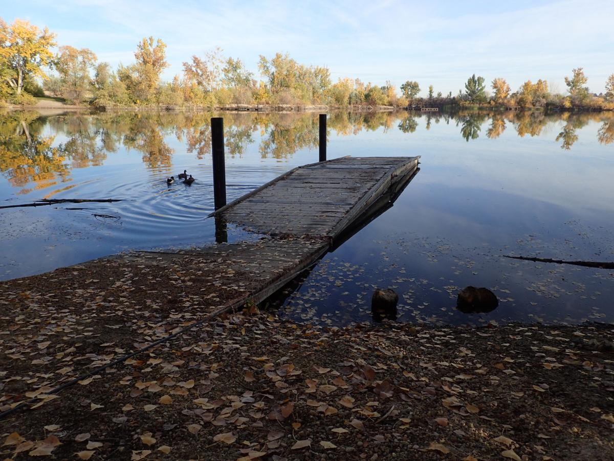New fishing dock installed at Caldwell Rotary Pond