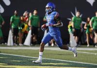 Former Boise State wide receiver Cedrick Wilson accepts Senior