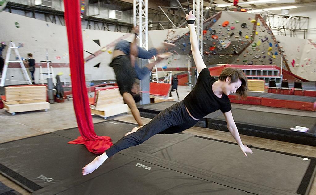 Aerial Silks - EPIC Climbing and Fitness
