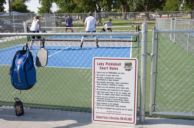 #39 Finally #39 : New pickleball courts draw in crowd at Caldwell park Local