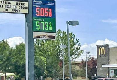 ID Gas prices June 2022