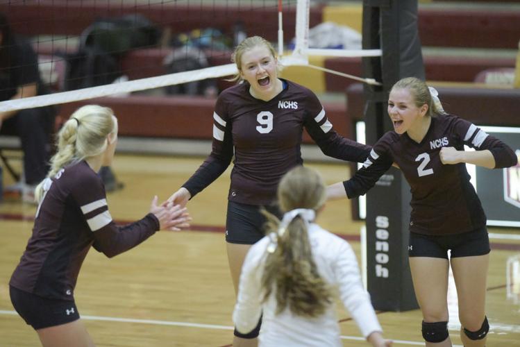 Nampa Christian vs Melba Volleyball Nampa