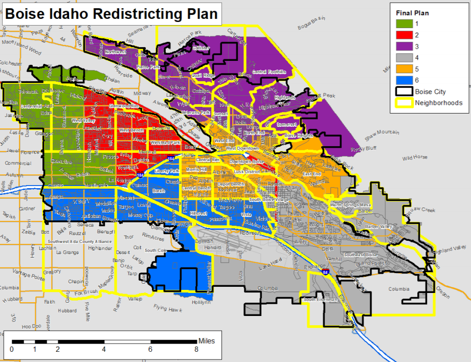 City Council Approves Ordinance Establishing Boise Election Districts ...