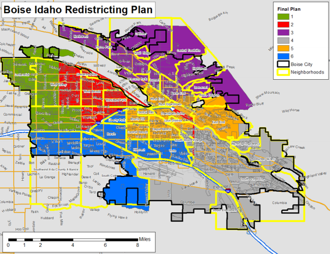 City Council Approves Ordinance Establishing Boise Election Districts
