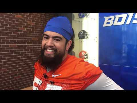 IST WITH BOB & PRATER: Boise State football opens fall camp – first-day  observations (including a new running back), QB Hank Bachmeier and RB  George Holani meet with the media – both