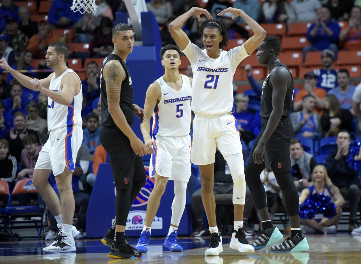 Boise State Women S Basketball Recruiting Derrick Alston S Career Night Helps Broncos Crush San Diego State Boise State Basketball Coverage Idahopress Com