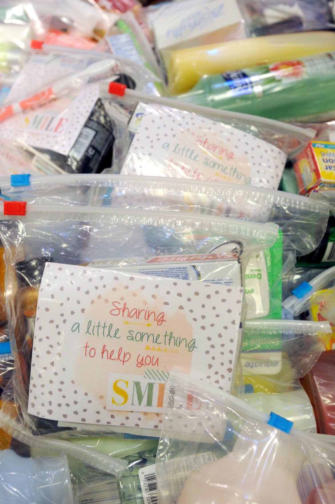 Nampa South Stake gives supplies to local schools for homeless students