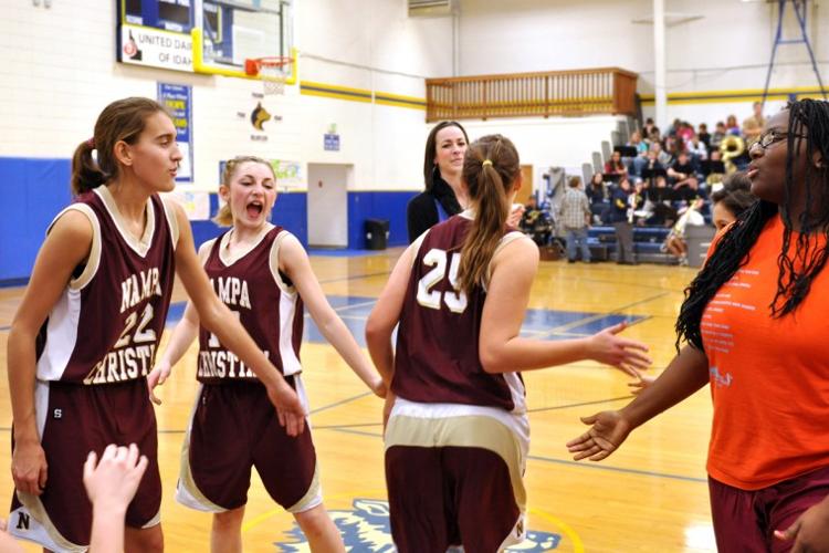 Marsing Vs. Nampa Christian Girls Basketball Sports