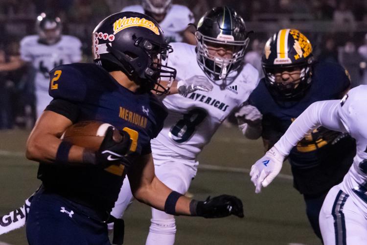 5A STATE FOOTBALL PLAYOFFS: Blocked extra point by Meridian holds off ...