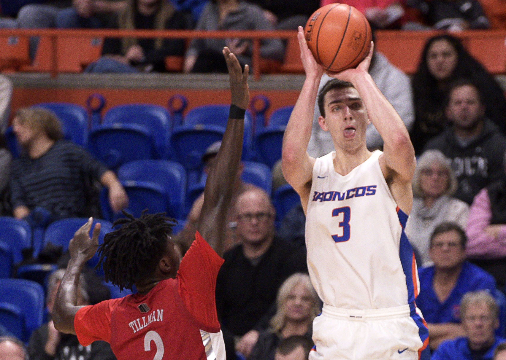 Justinian Jessup Becomes Boise State's All-time 3-point Leader In Win ...