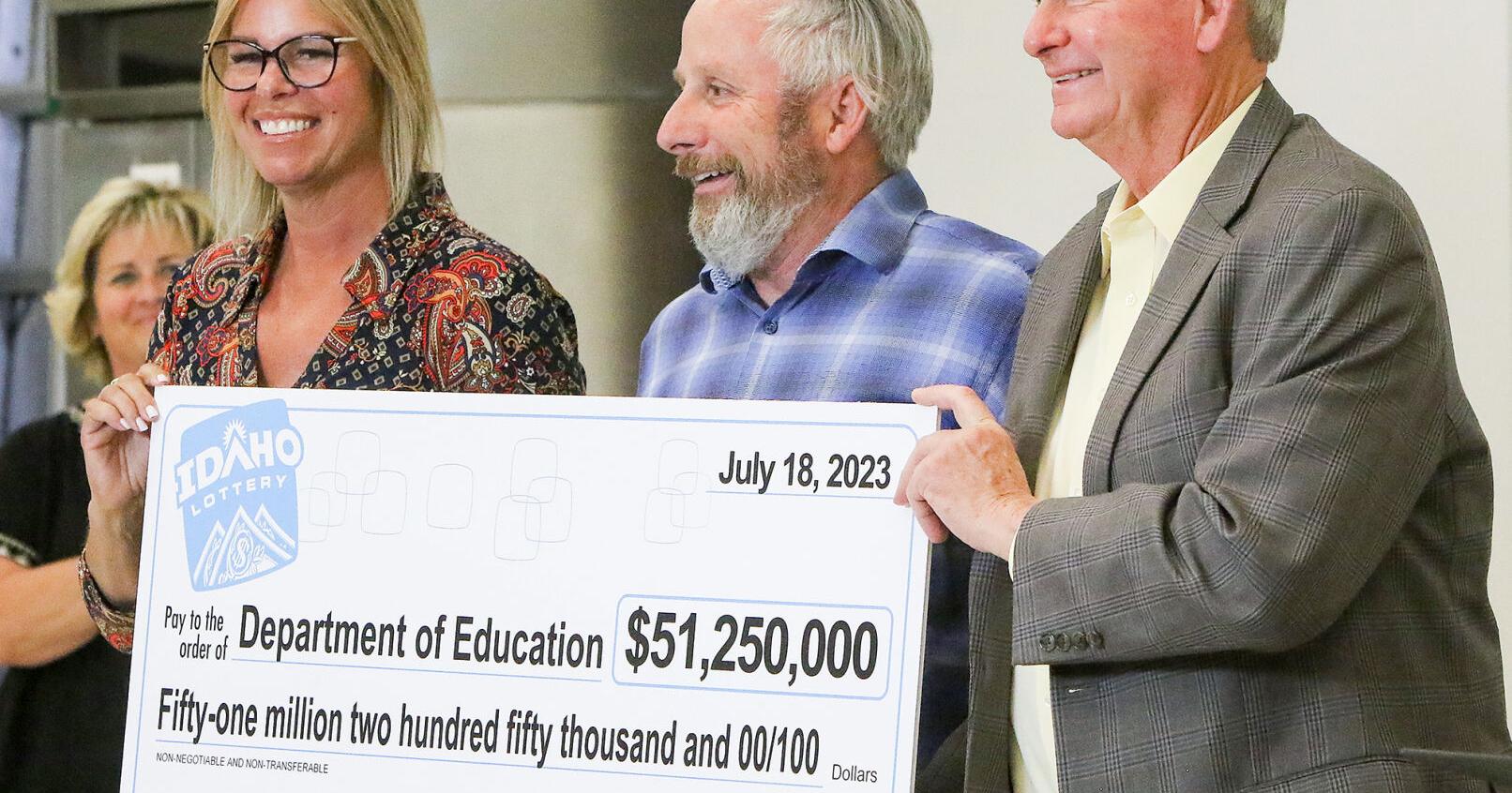 Emmett hosts Idaho Lottery record-breaking dividend reveal - Vimarsana News