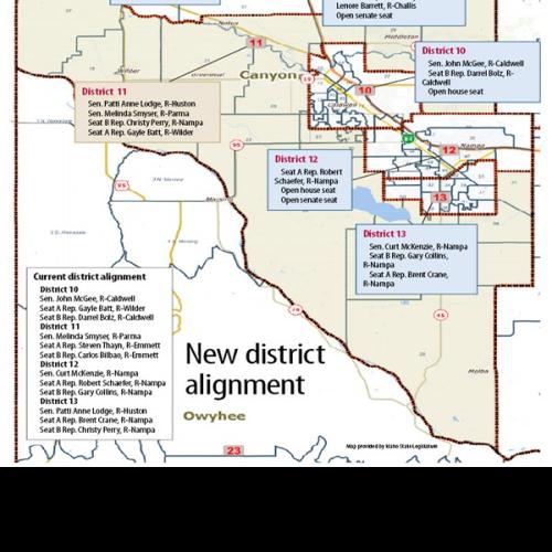 New map redraws Canyon County legislative district voting boundaries