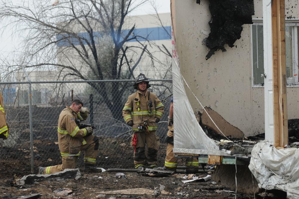 Nampa fire damages six, destroys four modular homes in storage lot Complete news coverage