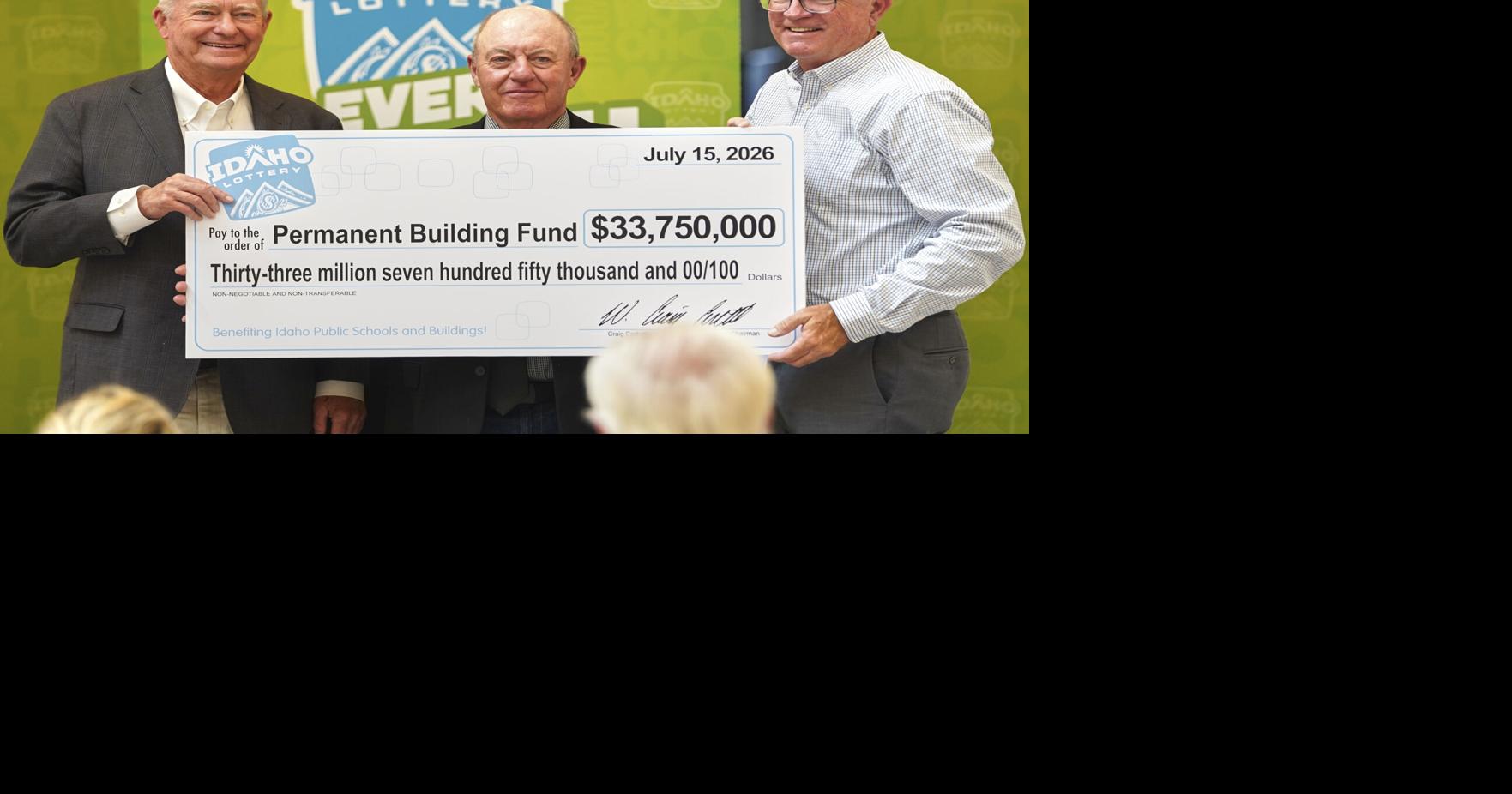 Idaho Lottery returns record $90 million dividend to state