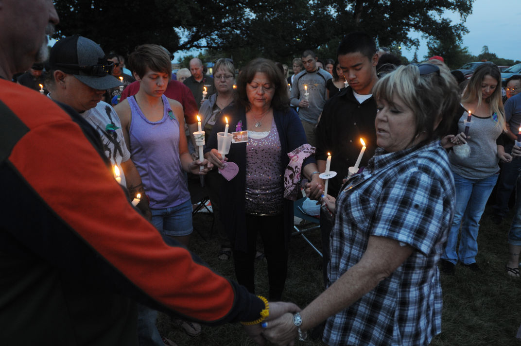 Selena Thomas candlelight vigil and crime scene | Idaho Press-Tribune ...