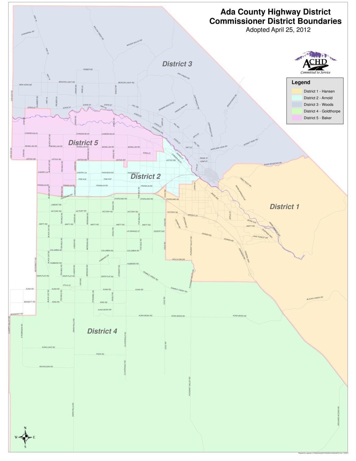 Achd 2022 Chip Seal Map