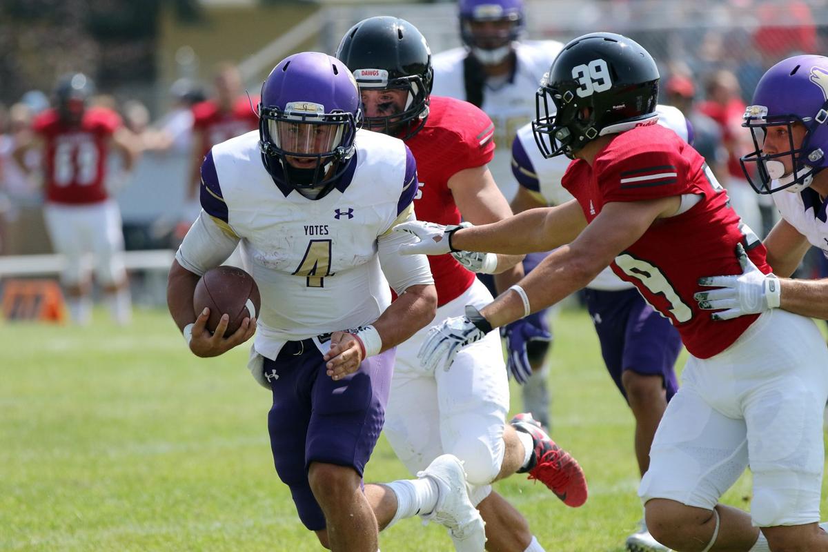 College of Idaho football team drops seasonopener on the road Idaho