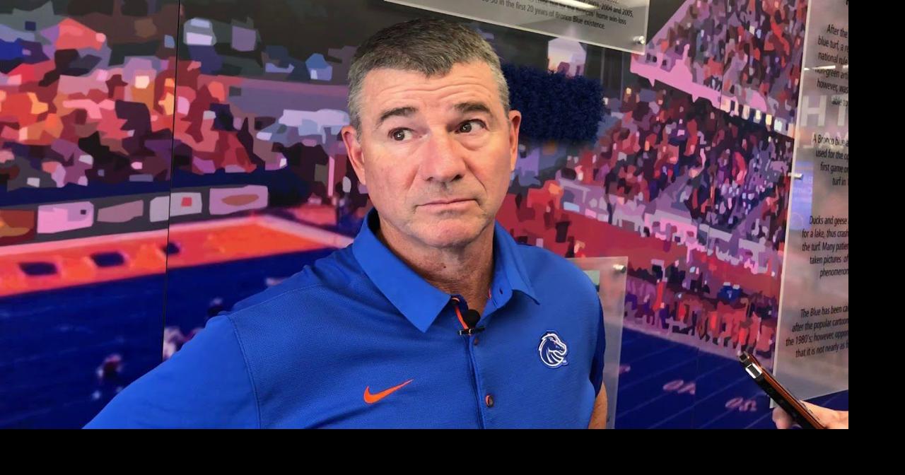 Boise State basketball coach Leon Rice talks about the 2018-2019 ...
