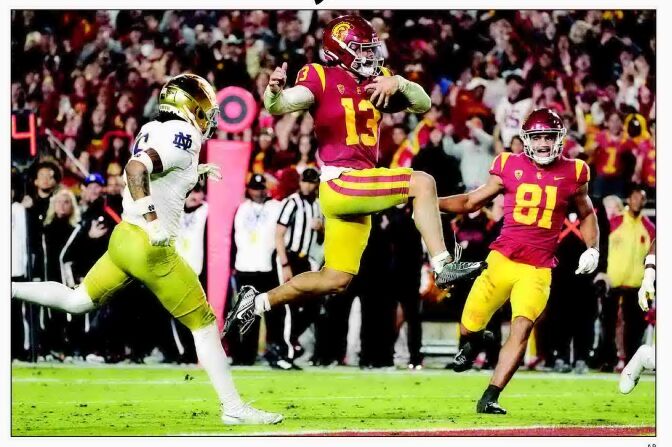 USC QB Caleb Williams Voted AP Player Of The Year | | Idahopress.com