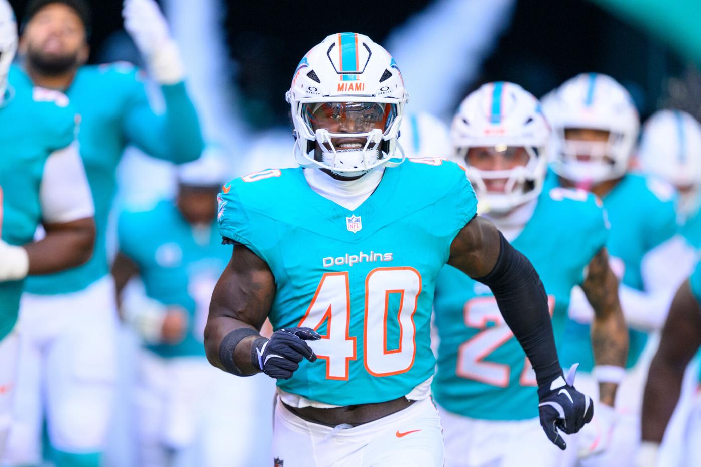 Willie Gay Jr. on the Dolphins defense: \, image size:1396x930