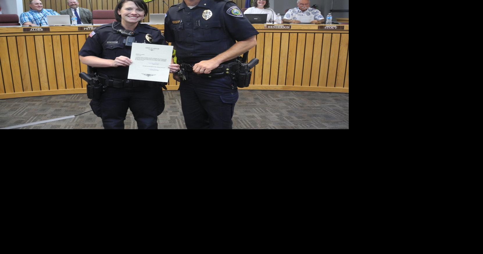 New police officer sworn in | Local News | idahopress.com